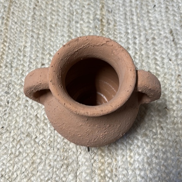 NEW Opalhouse Jungalow Terracotta Jug Vase w/Handles - Picture 3 of 5